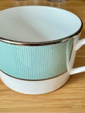 DISCONTINUED Lenox Brian Gluckstein Bone China set of 4 cups BRAND NEW